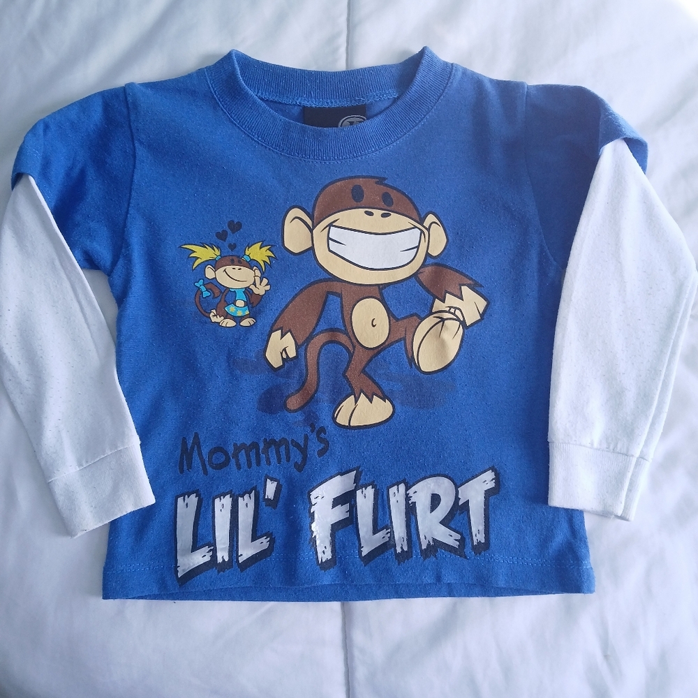 Kids Hybrid & Company Vibrant Blue T-Shirt 18-24 Months